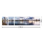 تابلو دکوراتیو منظره 3 تکه  کد TA3201 - تصویر 2