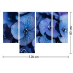 تابلو چند تکه گل کد TA1109 - تصویر 3