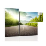 تابلو شاسی طبیعت 3 تکه  کد TA4603 - تصویر 3
