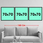 تابلو کوبیسم لاین آرت کد RKN1659 - تصویر 11