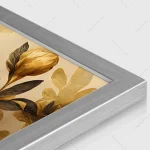 تابلو دیواری گل طلایی کد TG-1031 - تصویر 3
