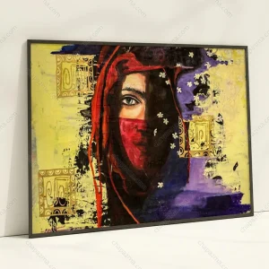 تابلو نقاشی چهره