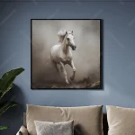 تابلو اسب دونده