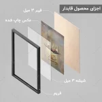 تابلو حضرت علی (ع) کد MZ125 - تصویر 5