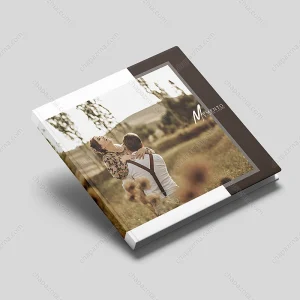 آلبوم ایتالیایی عروس مینیمال مربعی