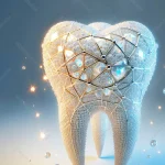 تابلو دکوراتیو طرح دندان کد DN305 - تصویر 6