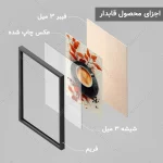 تابلو کافه دو تکه کد CP116 - تصویر 5
