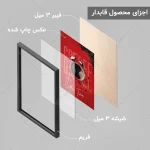 تابلو کافی شاپ مدل فنجان کد CP114 - تصویر 5