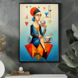 کافی شاپ سبک کوبیسم