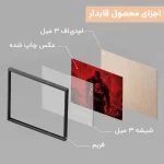 تابلو برای اتاق گیمینگ بازی E-DAY کد GM164 - تصویر 5