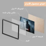 تابلوی گیمینگ  بازی  GM166 Red Dead2 - تصویر 5